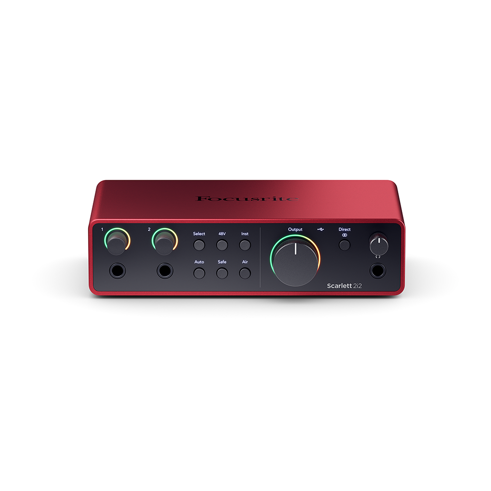 Focusrite Scarlett 2i2 4th Gen USB Audio Interface ซาวด์การ์ดอินเตอเฟส