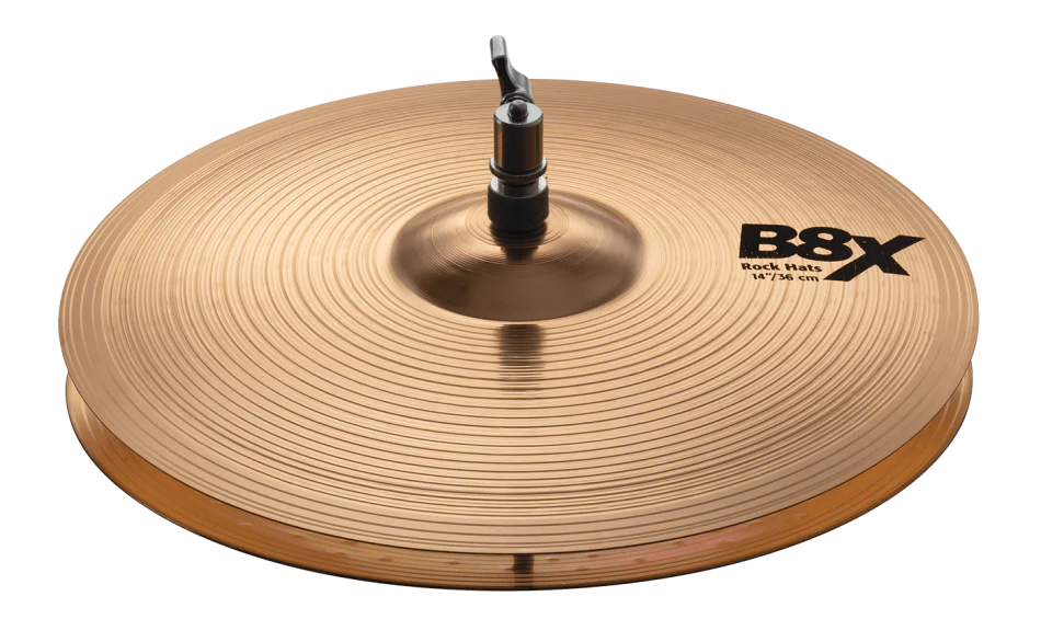 SABIAN / ไฮแฮท 14” B8X ROCK HATS