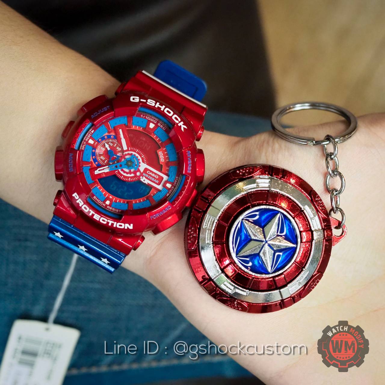g shock capitao america
