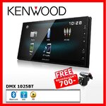 KENWOOD DMX1025BT เครื่องเสียงรถ วิทยุติดรถยนต์ 2DIN มีบลูทูธ รองรับมิลเลอร์ลิงค์เฉพาะแอนดรอยด์ (ไม่เล่นแผ่น)