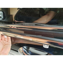 คิ้วหน้าต่างพร้อมยางรีดน้ำ Civic FD 2006-2012