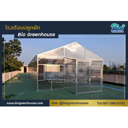 โรงเรือนEVAPโพลีคาร์บอเนต 6x18x3.8 ม. จ.เพชรบุรี