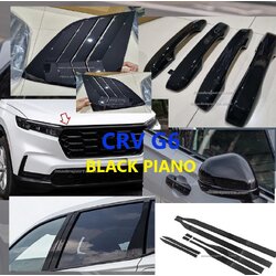 ชุดตกแต่งภายนอก CRV G6 สีดำเงา EP.1 (Black Piano)