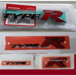Emblem และ Logo Type R แต่งรถ Honda