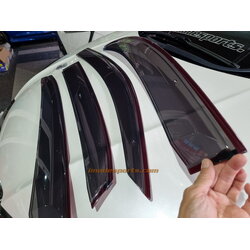 กันสาด Civic FK MDL 2 Style (Black /VIP)