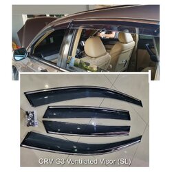 กันสาด CRV Modulo Style 2007-2012