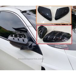 ครอบกระจกมองข้างสไตล์ Black Edition สำหรับ Civic Fc, FK