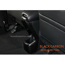 ชุดครอบคอนโซลกลางด้านหลัง Carbon และ Black Piano