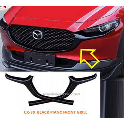 ชุดตกแต่งกระจังหน้า mazda CX-30 Black Piano