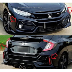 ฝากันชนหน้า และ หลัง Civic Hatchback