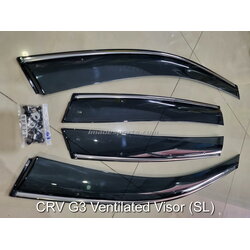 กันสาด CRV Modulo Style 2007-2012