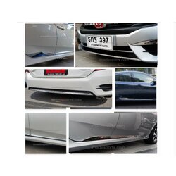 ชุดตกแต่งโครเมี่ยม ภายนอก Civic FC EP.3 (คิ้วประดับทรงยาวรอบคัน)