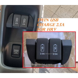Adaptor USB Charge Port คู่ 12V 2.5A Honda แท้