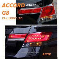 โคมไฟท้าย Euro barlight G8 2008-2012