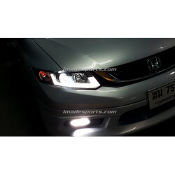 โคมไฟหน้า Projectoer EagleEyes style พร้อม Barlight V3