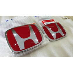 Logo Honda แดง Type R แท้ หน้าและหลัง