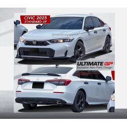 ชุดแต่ง Civic FE 2025 Ultimate Standard LIP (สำหรับรุ่น RS ท่อเดี่ยว) eHEV RS
