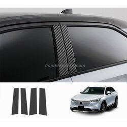 เสาประตูกลาง HRV 2022 (Black Kevlar TW) ABS