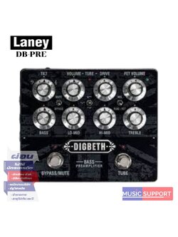 Laney DIGBETH DB-PRE Bass Guitar Pre Amplifier Pedal