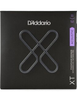 D'Addario XTAPB1152 11-52 Phosphor Bronze, Light, สายกีตาร์โปร่งเคลือบกันสนิม