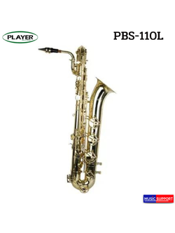 Player บาริโทน แซกโซโฟน เคลือบแล็กเกอร์ PBS-110L Key Eb