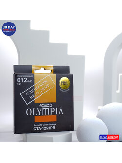 สายกีตาร์โปร่งเคลือบกันสนิม Olympia CTA-1253PB
