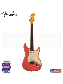 กีตาร์ไฟฟ้า FENDER CUSTOM SHOP '59 STRAT JOURNEYMAN RELIC - SUPER FADED AGED FIESTA RED