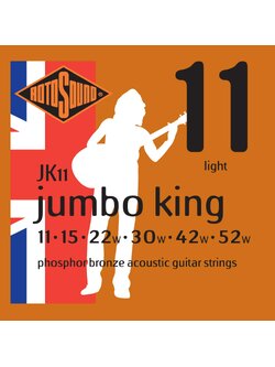 Rotosound JK11 11-52w Jumbo King สายกีตาร์โปร่ง