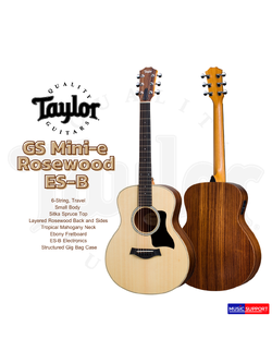 TAYLOR GS MINI E ROSEWOOD-ES-B/BAG กีตาร์โปร่งไฟฟ้า