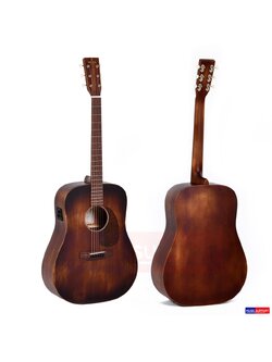 Sigma DM-15E Aged กีตาร์โปร่งไฟฟ้า