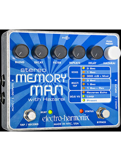 Electro-Harmonix Stereo Memory Man with Hazarai