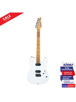 Soloking MT-1 Custom Roasted Maple FB Flat Top Binding HH White