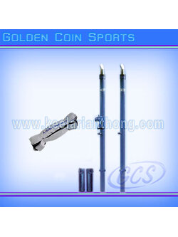 เสาวอลเล่ย์บอล ระบบเฟือง แบบฝังพื้น พร้อมตาข่าย