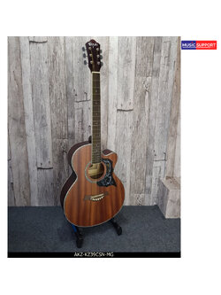 กีต้าร์โปร่ง Kazuki AKZ-KZ39CSN/MG + กระเป๋า