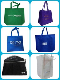 งานสกรีนถุงผ้าสปันปอนด์