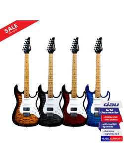 Soloking MS-3 Custom Roasted Maple FB Binding HSS QUILTED