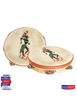 Tamborine แทมโบลินไม้ฮาวาย แบบหนัง TW-02