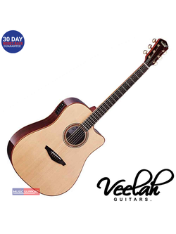 Veelah V5-DCE กีตาร์โปร่งไฟฟ้า