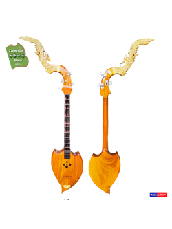 พิณโปร่งหัวนาค คำชะโนด รุ่น "ท่าบ่อ"