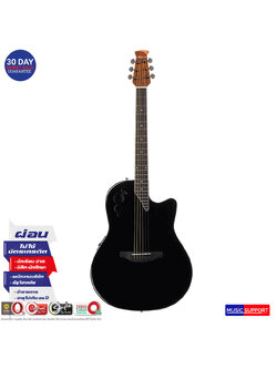 กีตาร์โปร่งไฟฟ้า Applause by Ovation Elite AE44II-5 Black