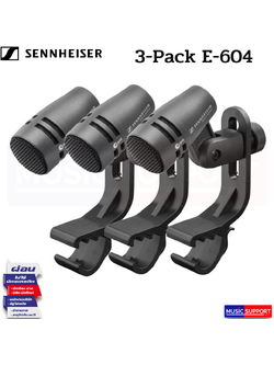 ไมโครโฟน Sennheiser 3-PACK E604 Triple Pack
