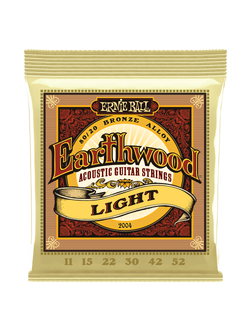 สายกีตาร์โปร่ง Ernie ball EARTHWOOD 11-52 LIGHT 80/20 BRONZE ACOUSTIC GUITAR STRINGS 2004