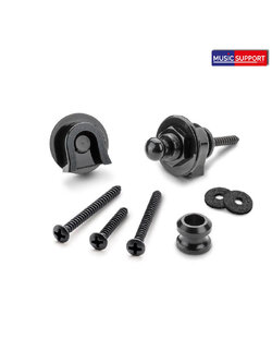 หัวล๊อกสายสะพาย Schaller Black Chrome