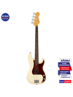 เบสไฟฟ้า Fender American Professional II Precision Bass® RW Olympic White