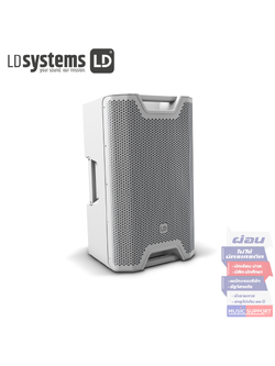 LD Systems ICOA12A BT W สีขาว 300วัตต์ ลำโพงมอนิเตอร์ พร้อมบลูทูธ