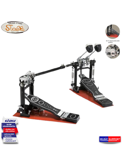 กระเดื่องคู่ ฐานแดง โซ่คู่ Stable PD-223A