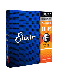 Elixir Nanoweb 12102 สายกีตาร์ไฟฟ้า เบอร์ 11