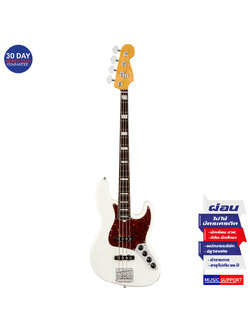 เบสไฟฟ้า Fender American Ultra Jazz Bass®RW Arctic Pearl