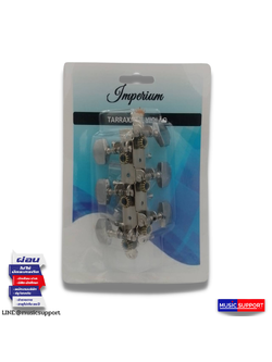 ลูกบิดกีตาร์ ลูกบิดกีต้าร์โปร่ง แผง3ตัว ลูกบิดกีต้าร์ ลูกบิดกีตาร์โปร่ง