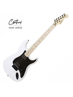 Century Dark Series Startocaster White กีตาร์ไฟฟ้า DST